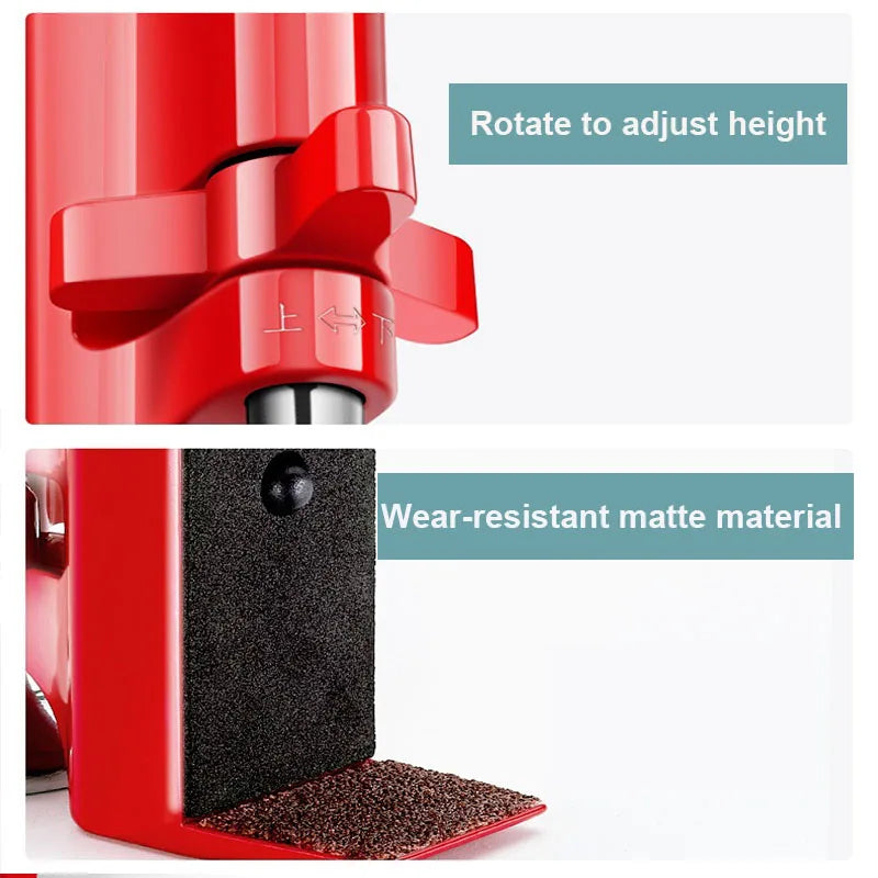 Portable Door Lock and Security Device for Travel Accommodation and Self-Defense